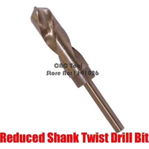 1/2 inch Dia Reduced Shank HSS-CO Twist Drill Bit 14.0mm-30.0mm Blade For Bore Machining (14/15/16/17/18/19/20/22/25/28/30mm)