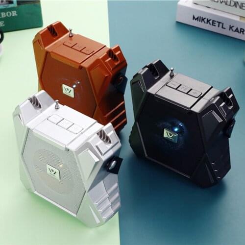 T8 Bluetooth Speaker Outdoor Solar Panel Rechargeable Wireless Speaker With Phone Clip Support TF Card Subwoofer Loudspeaker