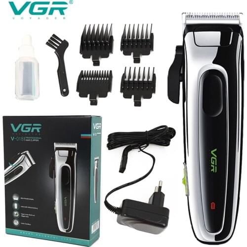 VGR V-018 Electric Hair Trimmer Cordless Shaver Beard Trimmer Men Hair Clipper Shaver Low Noise Clipper Titanium Ceramic Blade
