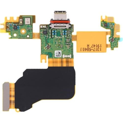 Charging Port Flex Cable + Microphone Flex Cable for Sony Xperia 1