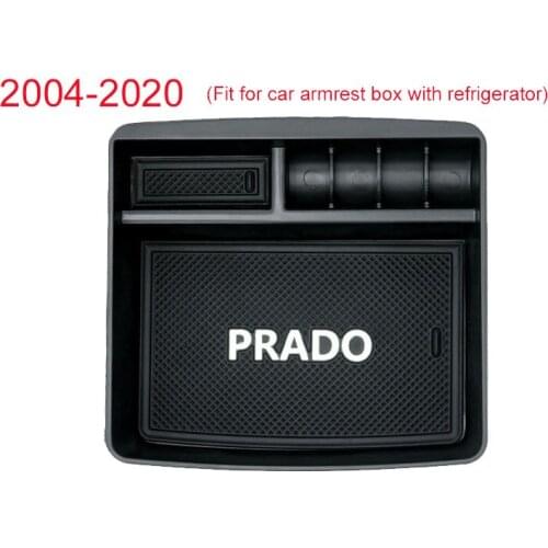 Car Armrest Storage Box Glove Box Secondary Storage for Prado 2003-2021