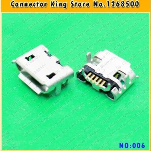 ChengHaoRan 100PCS New USB Jack for ASUS Memo Pad HD 7 ME173X Micro USB DC Charging Socket Port Connector,MC-006