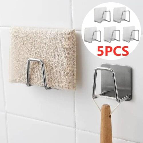NEW Kitchen Suction Cup Sink Drain Rack Sponge Storage Holder Soap Rack Drainer Rack Bathroom Accessories Storage Organizer