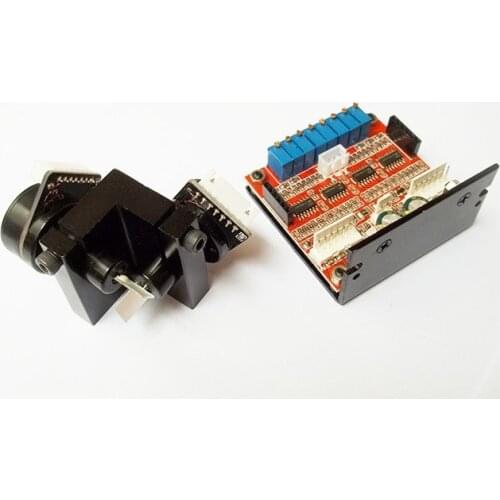 RGB Full color 15K Laser Galvo Mirror w/Power supply/PCB driver/Animation laser light