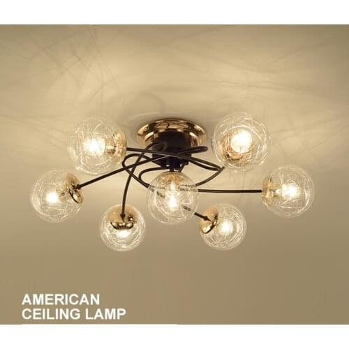 Nordic LED Ceiling Chandeliers Indoor Living Room Bedroom Lighting Hanging Lamp For Home Restaurant Bar Dining Art Decoration