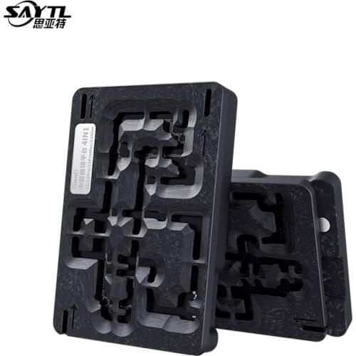 Qianli BGA Reballing Stencil Kit for iPhone 12/11/11Pro MaxX/XS/XS MAX Motherboard Middle Frame Planting Tin Reballing Platform