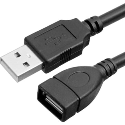 USB 2.0 EXTENSION Cable Lead A Male Plug to A Female with shielding 1.5M