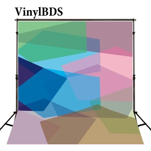 VinylBDS 3D photography backdrops colour shape abstract mini baby background photo backdrop photocall for shoot