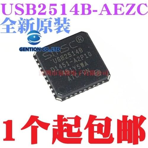 2PCS USB2514B USB2514B-AEZC QFN36 in stock 100% new and original