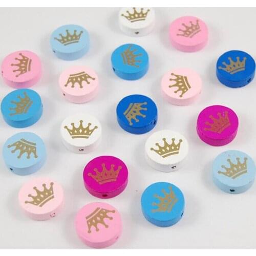 50PCS 20mm DIY childrens manual beneficial beads Handicraft for cloth decoration bead Jewelry Bracelet make gift accessories