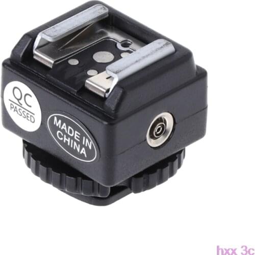 C-N2 Hot Shoe Converter Adapter PC Sync Port Kit For Nikon Flash To Canon Camera