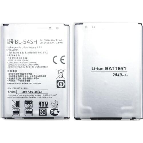 BL-54SH 2540mAh Mobile Battery For LG Optimus G3 Beat Mini G3s G3c B2MINI G3mini D724 D725 D728 D729 D722 D22 BL 54SH