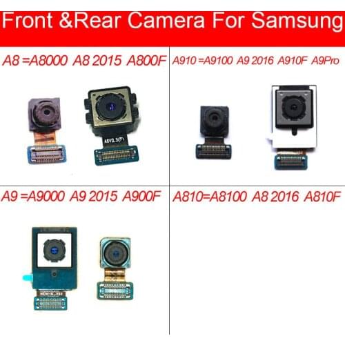 Facing Front Small Camera Raer Back Camera For Samsung Galaxy A8 A9 2015 2016 A8000 A800F A810 A8100 A810F A910 A9100 A9000