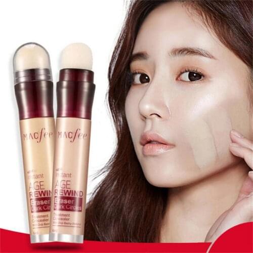 Eraser Concealer Face Make Up Waterproof Sweat-proof Concealer Stick 6ML Cover Dark Circles Spots Acne Marks Concealer Cosmetic