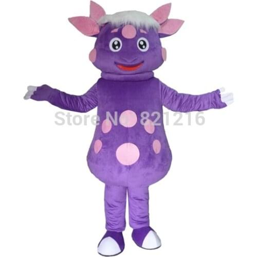 Purple Luntik Character Mascot Costume For Adult Fancy Dress Charactor Party