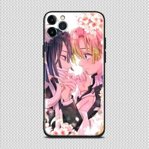 Mitsuri Kanroji Obanai Iguro amor anime For iPhone se 6 6s 7 8 plus x xr xs 11 pro max soft silicone phone case cover shell