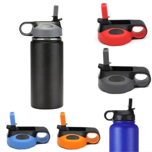 New Hot Sale Creativity Drinkware Straw Flip Lid For Hydro Flask Cap 18 32 40 64oz Wide Mouth Straw Cap Set Sports Bottle Cap
