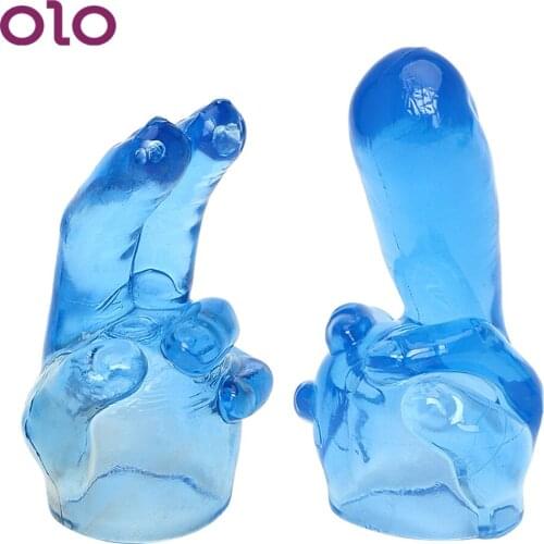 OLO Vibrator Accessories AV Rod Head Cap Magic Wand Attachment Adult Sex Toys for Women Clitoris Stimulation G-spot Stimulate