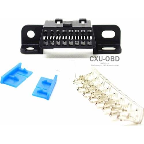 Wholesale Universal OBD2 16 Pin Female Connector,obd2 Female connector J1962f Plug without enclosure