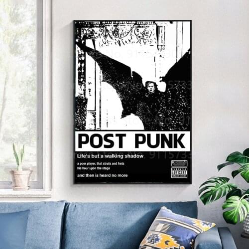 Poster Prints Post Punk roxy Music Album Star Painting Canvas Wall Art Picture Home Black and White Picture Decor quadro cuadros