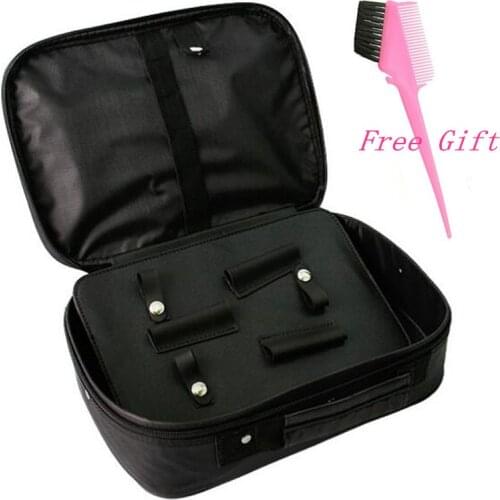 Newest Professional Hair Tool Bag Hairdressing Salon Portable Tool Case For Hair Styling Tools Storage Canvas Hair Scissors Bag