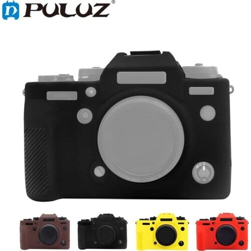 PULUZ Soft Silicone Protective Housing Case For Camera Fujifilm X-T4 Rubber Body Cover