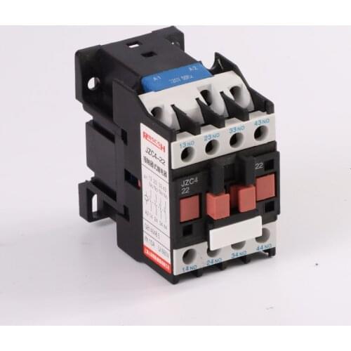JZC4-22 Contactor relay 24V 110V 220V 380V Coil 3P 3Phase 2NO+2NC AC Contactor 10A Ui 690V