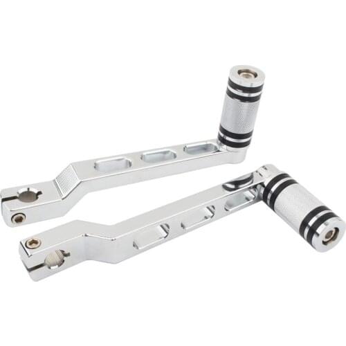 Gear Shift Lever Shifter Pegs Heel/Toe Aluminum for Softail Heritage Fatboy FLST Touring Road King Electra Glide