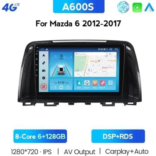 With Carplay Support BOSE IPS/QLED 2.5D Screen Car Gps Multimedia Radio Navigation Player For Mazda 6 Atenza 2012-2014,2015,2016