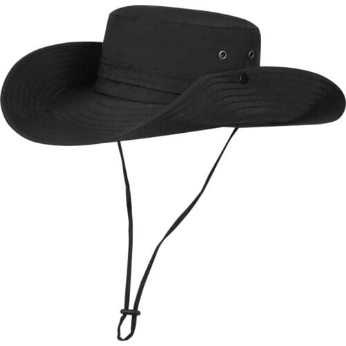 Super Wide Brim Fishing Sun Hat Waterproof Hat Boonie Cap For Gardening Hiking Camping Sun Cap