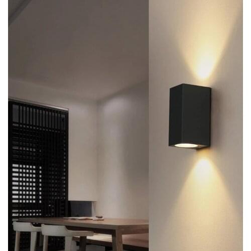 Led wall lights 5W 10W outdoor led light waterproof Building Exterior Gate Balcony Garden Yard light Aluminum Porch Lamp