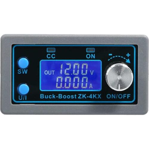 ZK-4KX DC DC Buck Boost Converter Boost Power Supply Module CC CV 0.5-30V Power Module Adjustable Laboratory Power Supply