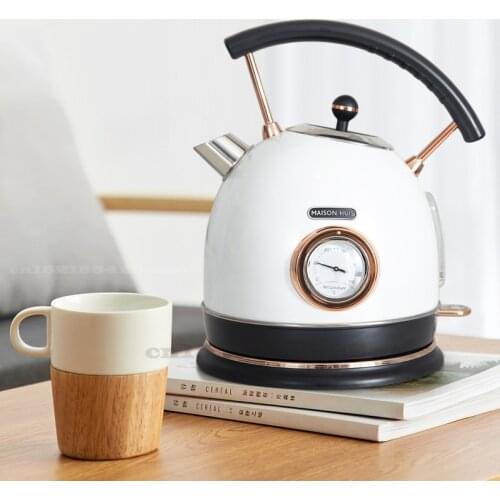 1.8L 304 Stainless Electric Kettle with Water Temperature Control Meter Household Quick Heating Electric Boiling Tea Pot Coffee