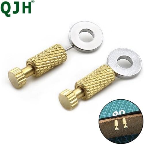 6pcs/bag DIY Leather Craft Hand Sewing Position Located Hand Tool Positioning Needles Stitching, Fixed Suture Leathercraft Tool