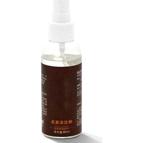 80ML Leather Cleaner Leather Sofa Bag Car Chair Leather Care Oil Stain Removal Cleaning Tools Cleaning Tools Car Accessorizes