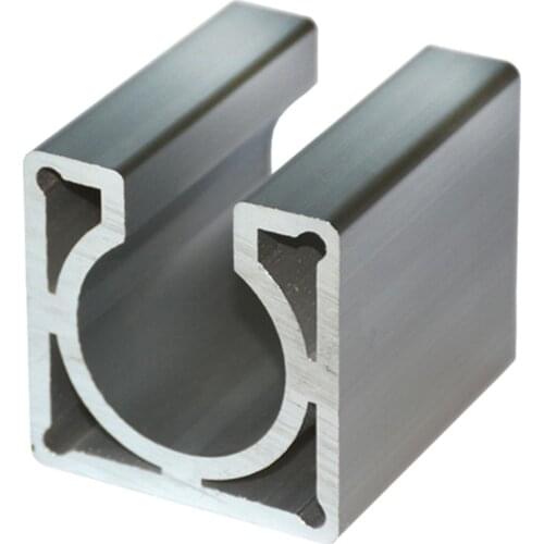 Aluminium 50mm Length 5mm Hole Diameter Bracket Mount Clamp Holder For 57x57mm Stepper Motor CNC Router Machine