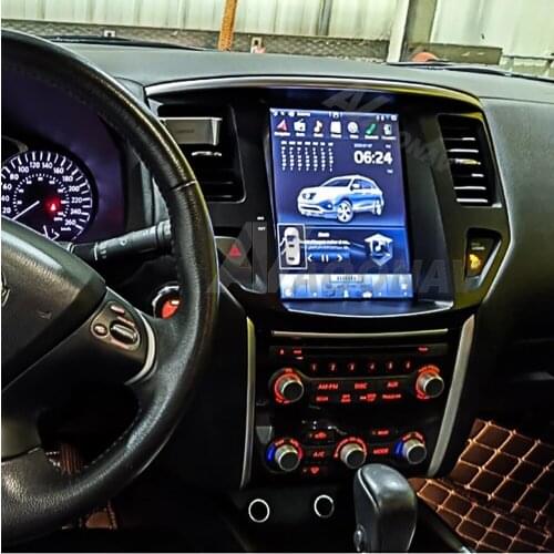 2 din Android car radio multimedia player for Nissan Pathfinder R52 SL SV 2013-2020 car stereo radio Tesla style vertical screen