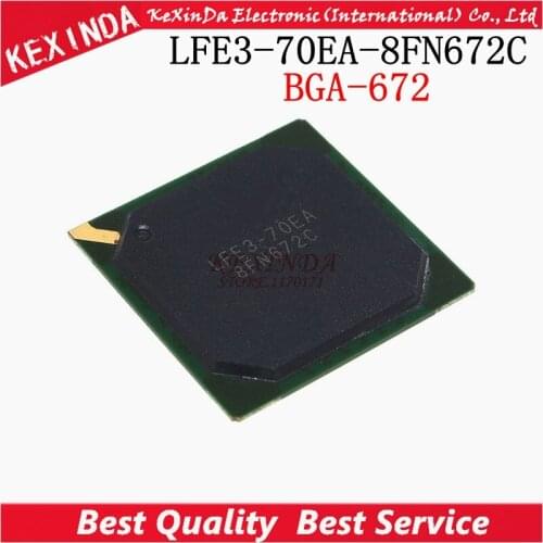 Free Shipping 2pcs/lot LFE3-70EA-8FN672C LFE3-70EA 8FN672C BGA-672 new and original