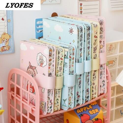 A5/A6 Notebook High Quality Schedule Book Boutique Plan Notebooks Portable Diary Note Books Work Book Study Manual Cute Girl
