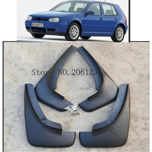 Car Mud Flaps For VW Golf 4 Mk4 IV Bora Jetta 1998-2005 Mudflaps Splash Guards Front Rear Fender Mudguards