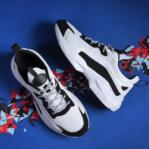 Causal de zapatos knitting white hot slip Casual solid shoe casuales spring breathable summer for casual sports mesh on fashion