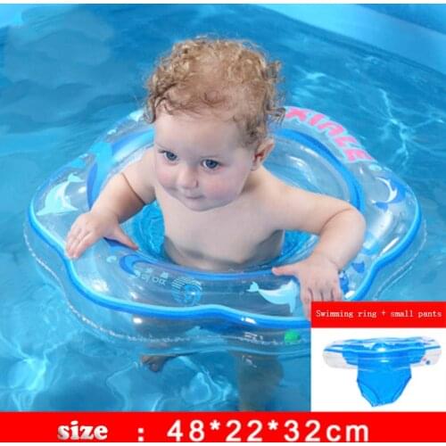 Baby Swimming Ring Infant Armpit Floating Kids Swimming Pool Circle Inflatable Double Raft Rings Toy Children Water Toys