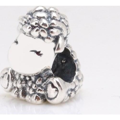 DoDoFly Hot Sale 100% Real S925 sterling silver Sheep Patty beads Fit Original Bracelet Making Fashion DIY Jewelry