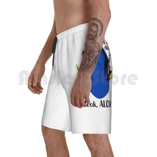 Dory I'm Never Drinking Again Beach Shorts Men Beach Pants Swimwear Dory Never Drinking Again College Plus Beer