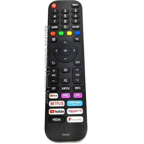 EN2A30 For Hisense Smart 4K TV Remote Control 55AE7400F 43A7500FTUK 50A7300FTUK TV Remote 55AE7400FTUK