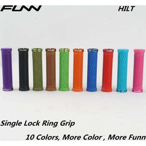 FUNN HILT GRIP MTB Mountain Bike Single Lock Ring 30mm Kraton Comfort Control AM Enduro XC BMX Down Hill Trail Bicycle GRIP