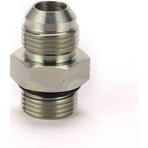 1JO-04 JIC male thread 7/16‘’x20 to SAE O-RING 7/16''x20 Hydraulic Adapter