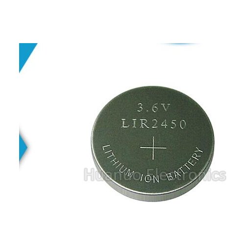 25PCS~100PCS LIR2450 3.6V Button-Type Rechargeable Lithium Battery Replace CR2450 Remote Controller