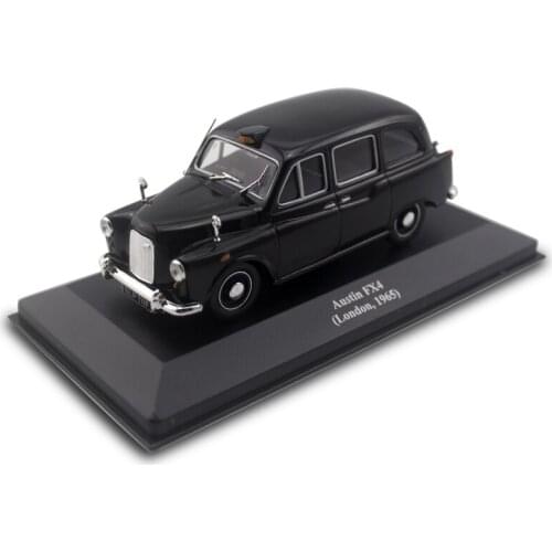 IXO 1:43 1965 AUSTIN FX4 BLACK Metal Diecast Alloy toy cars Model Vehicles For Children Boys gift hot