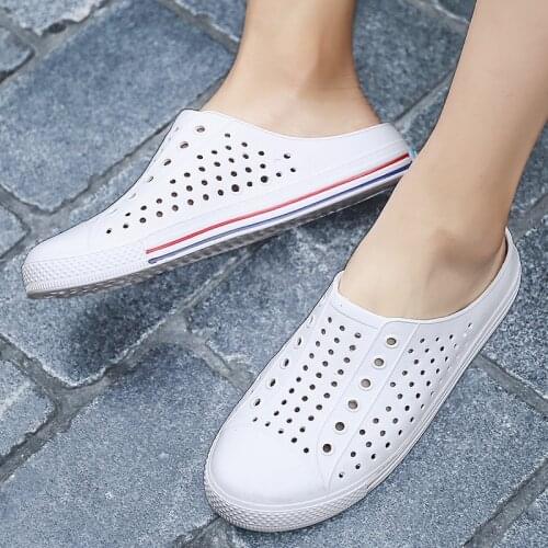 Mens Clogs Sandals Platform Slippers Male Shoes Sandalias Summer Beach Shoes Sandalen Slippers Sandalet hombre Sandali New 2020